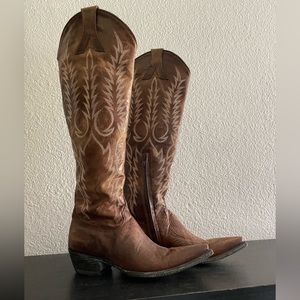 Old Gringo Tall Boots Mayra Brass Brown